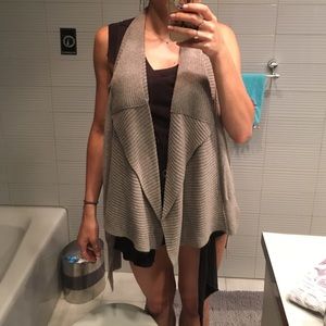 Edgy all saints vest