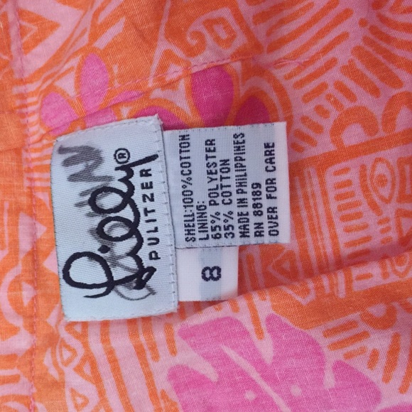 Lilly Pulitzer childrens skirt size 8 - Picture 2 of 2