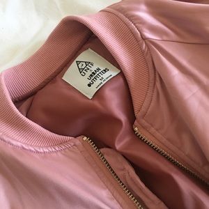 UNIF bomber, never worn coral pink