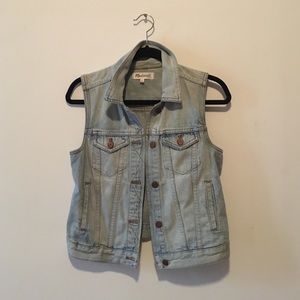 Madewell denim vest