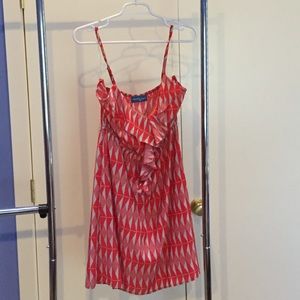 Flirty red dress size large