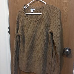 Tan sweater