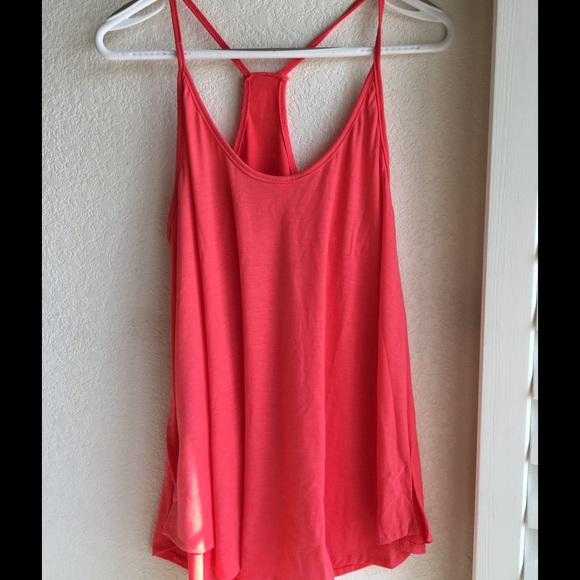 Orange Summer Style Tank - Picture 3 of 4