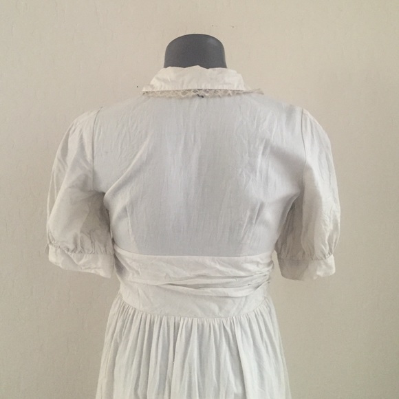 Free people cream cotton dress with side zip - Picture 3 of 4