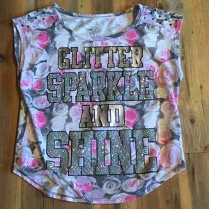 Size 10 Girls Justice shirt