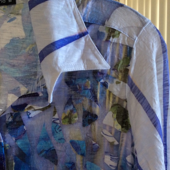 A beautiful David Cline blouse size M. - Picture 4 of 4