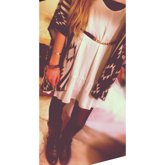 Trendy gold and black belt