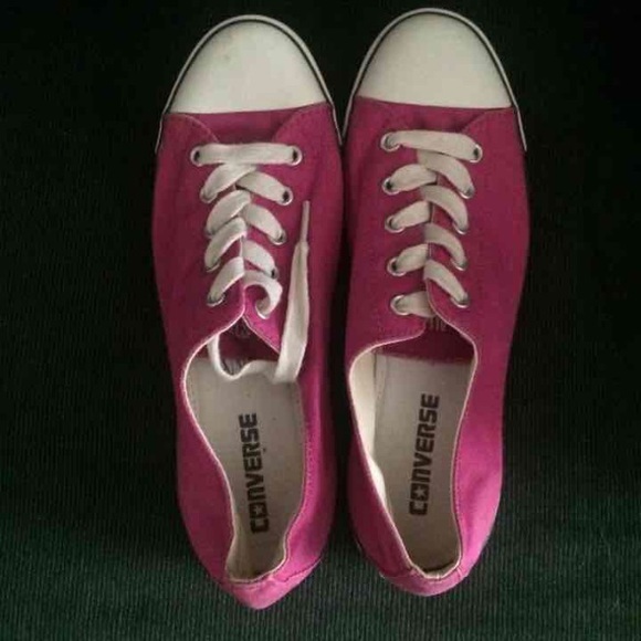 Pink Converse All-Star Shoes