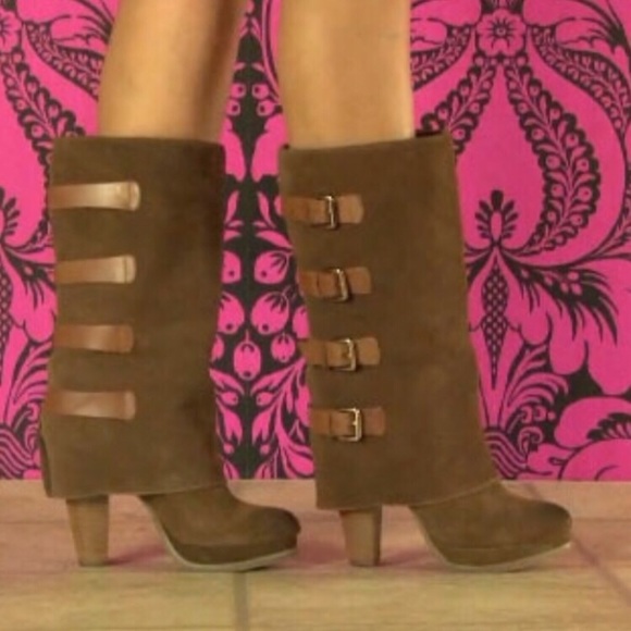 Report Footwear Dark Tan "Monroe" Boots size 8
