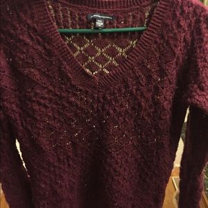 Maroon American Eagle Sweater