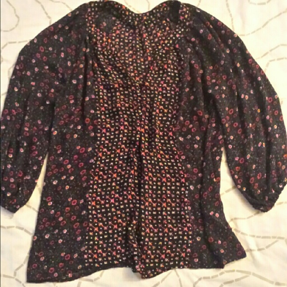 ***SOLD***Bohemian Blouse - Picture 1 of 1