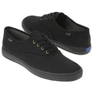 Keds Black Canvas Sneakers
