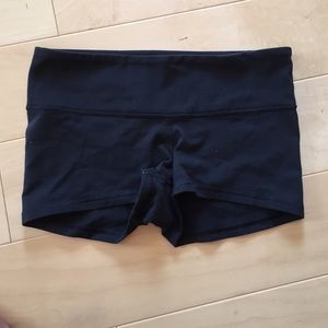 Lululemon Black Yoga Shorts