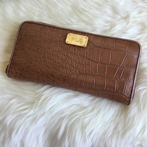 Ralph Lauren Embossed Leather Wallet