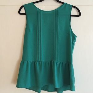 Chiffon Peplum Blouse