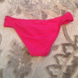 Pink bikini bottoms