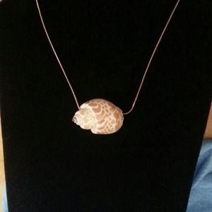 14kgp & Sterling Shell Necklace