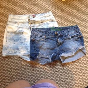 Jean shorts