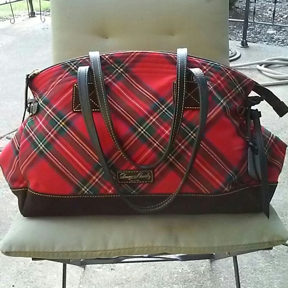 Dooney & Bourke Handbags - Dooney and Bourke vintage plaid shoulder bag