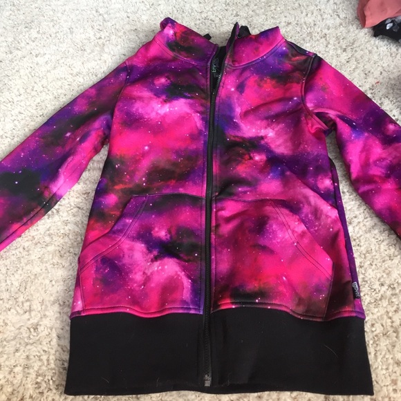 galaxy zip up hoodie