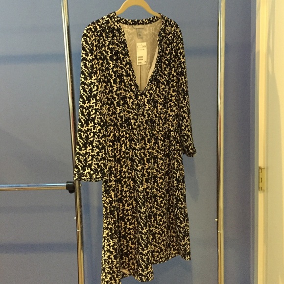 NWT H&M long sleeve dress size 12