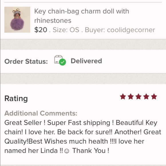 Key chain bag charm - Picture 4 of 4