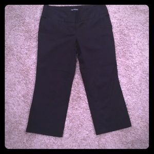 Black Express crop pants