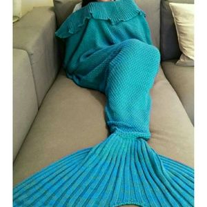 Green/Blue Adult Mermaid Blanket