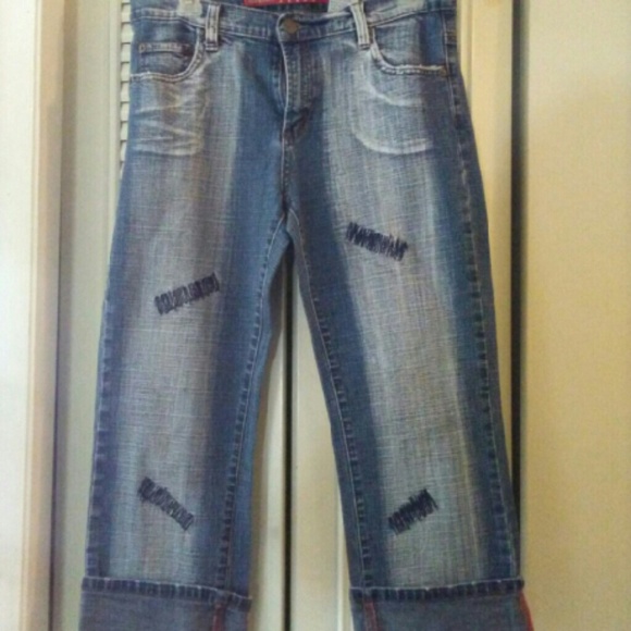 Preloved Mudd capri pants