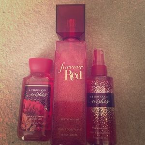 Forever red and a thousand wishes B&bw bundle