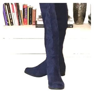 Unisa faux suede over-the-knee boots