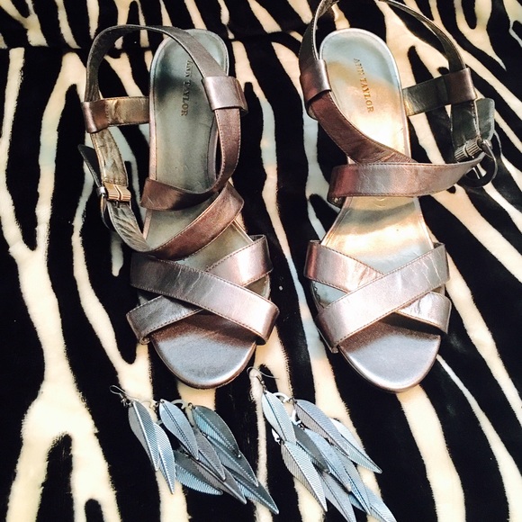Free earring with purchase of Ann Taylor Heels