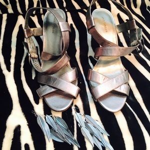 Free earring with purchase of Ann Taylor Heels