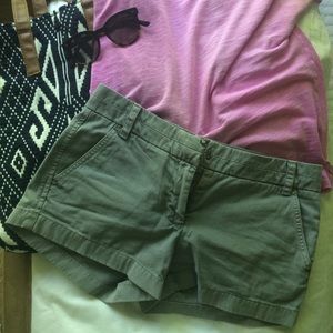 J. Crew 3" Chino Shorts