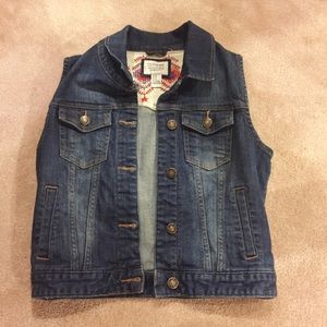 Denim vest