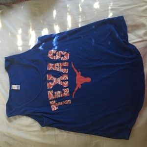 Texas Longhorn Tank top