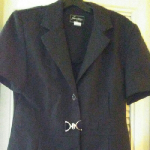 Black suit jacket