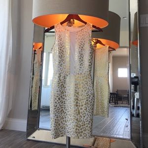 ArdenB Gold Bodycon Dress