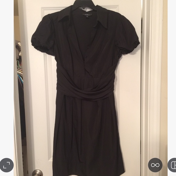 Black semi-formal dress