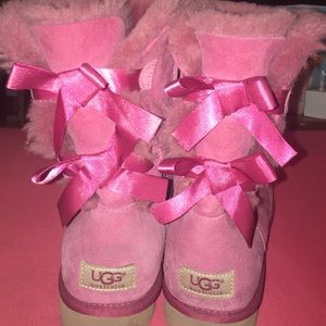 Pink ugg boots
