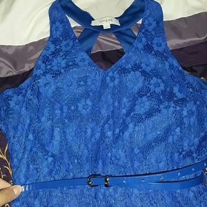 Dress with belt brand new