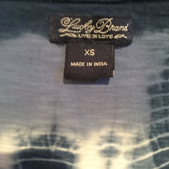 💥sale💥LUCKY BRAND TIE DYE - Picture 4 of 4