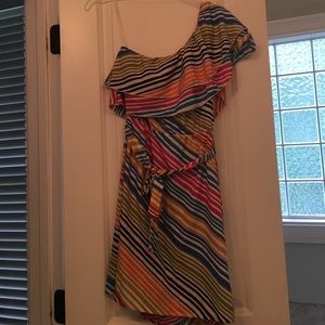 Fun one shoulder dress SOLD