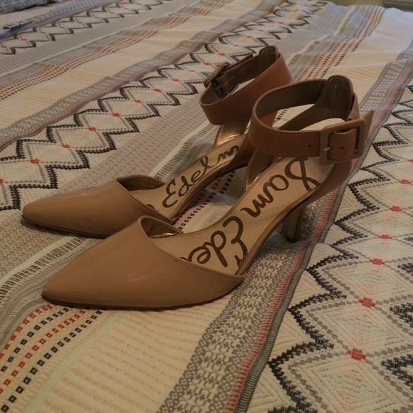 Sam Edelman nude heels size 8