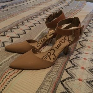 Sam Edelman nude heels size 8