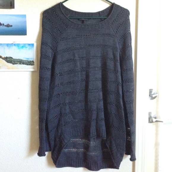 Bcbg crochet sweater
