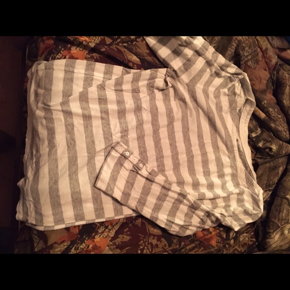 GAP boat neck T Shirt 3/4 Sleeve