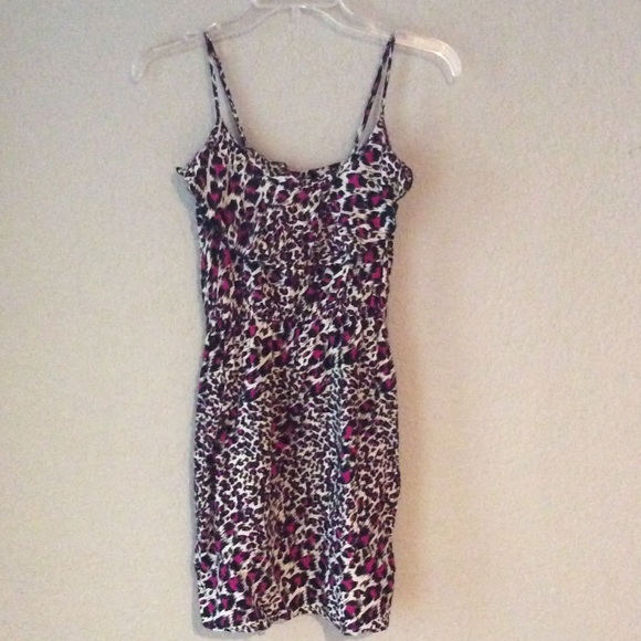 Small Short Cheetah Print Dress