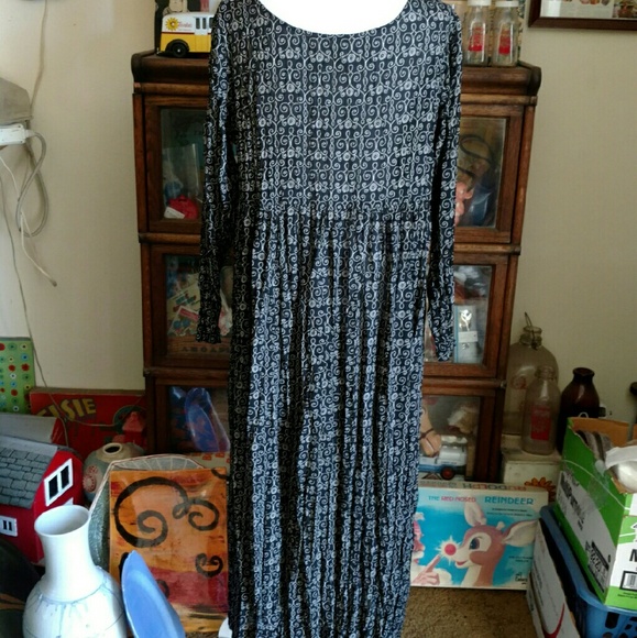 Vintage 90's Grunge Dress - Picture 2 of 2