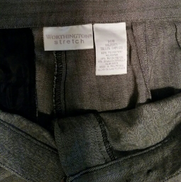 2 pairs Worthington work pants
